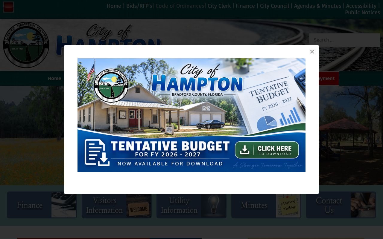 Hampton official city contact for arrest records routing